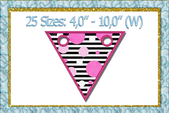 Banner Applique ITH Flag: A Holiday Shop Essential
