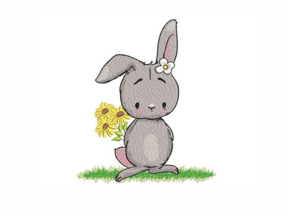 Bunny with Sunflowers: A Craft Fair Review
