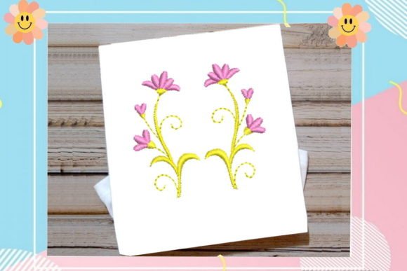 Pink Cute Flower: A Sweet Holiday Embroidery Review