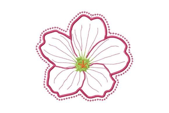 Pink Flower Applique Review for Boutique Apparel