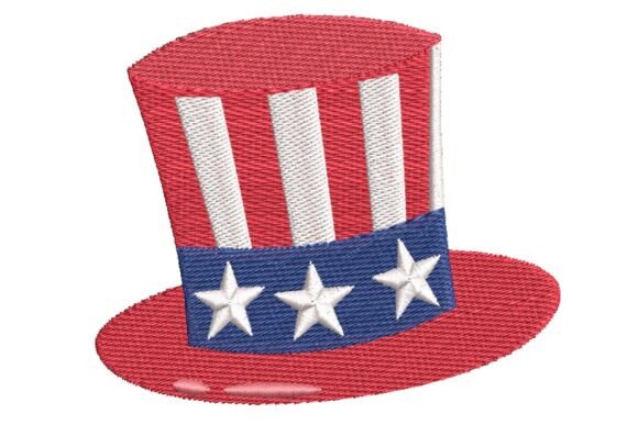 Review: Uncle Sam Patriotic Top Hat Embroidery Design