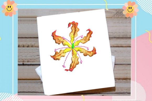 Reviewing Beautiful Gradient Flower for Business Merch