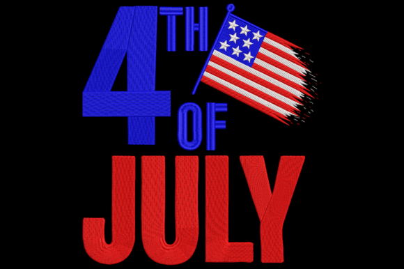 Reviewing the 4th of July Embroidery Design for Business Use