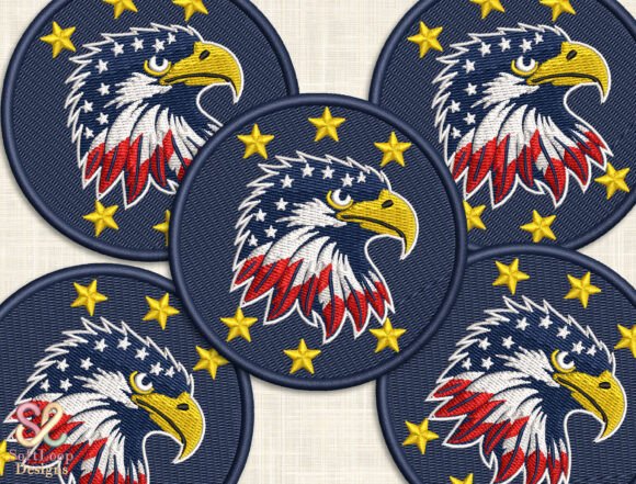 Reviewing the Patriotic Eagle Stars Patch Embroidery