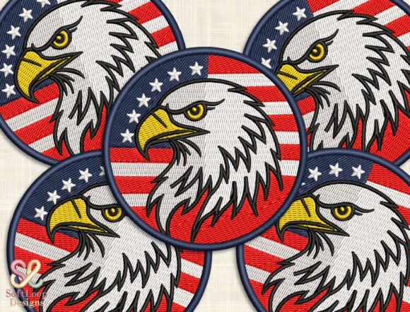 Reviewing the USA Patriotic Patch Embroidery Design