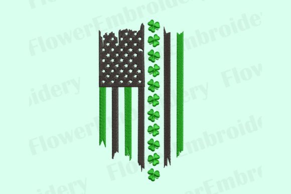 St Patrick’s American Flag Embroidery Review